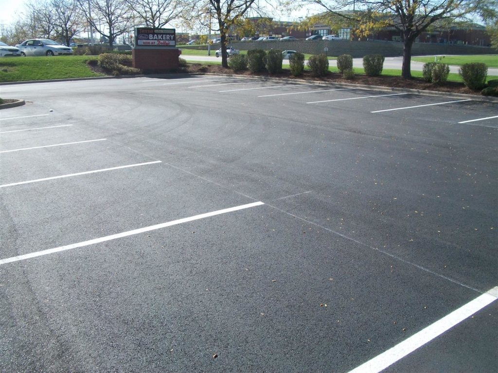 Retail Parking Lots: Before and After - Rose Paving